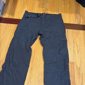 Prana Dark Gray Cargo Pants